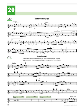 Ecouter Lire et Jouer Volume 3 - Saxophone alto - DE HASKE - Partition
